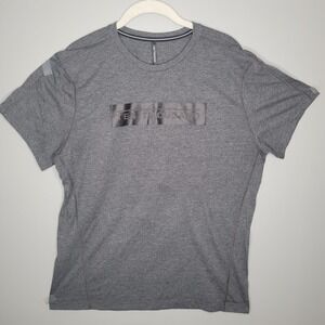 Ten Thousand men's t shirt size L Durable Logo tee charcoal gray short sleeve